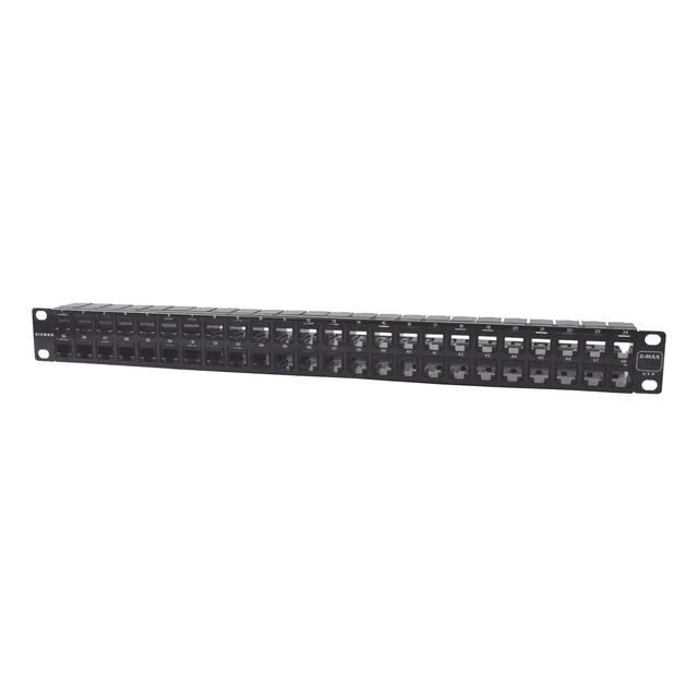 Patch Panel Utp Z-max Categoría 6, De 48 Puertos,