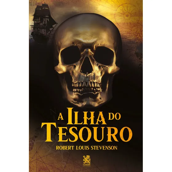 A Ilha do Tesouro de Robert Louis Stevenson EditorIal Camelot Capa Mole em Português 2022