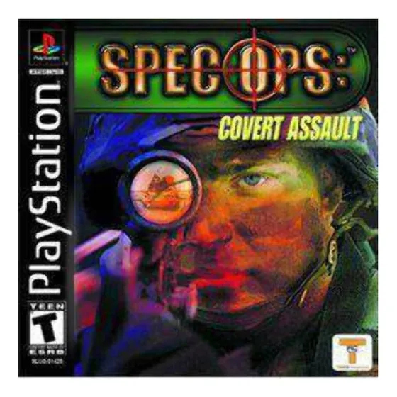 Spec Ops Covert Assault Ps1 Mídia Física Original Lacrado