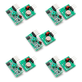 5 Kits De Modulo Rf Emisor Y Receptor 315 Mhz Arduino Pic 5 Kits De Modulo Rf Emisor Y Receptor 315 Mhz Arduino Pic