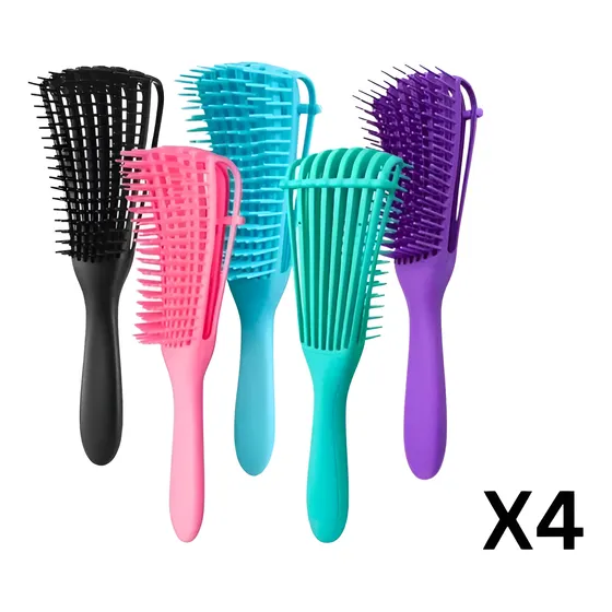 Peine Detangle Brush/cabellos Ondulados/afro/liso Abundante
