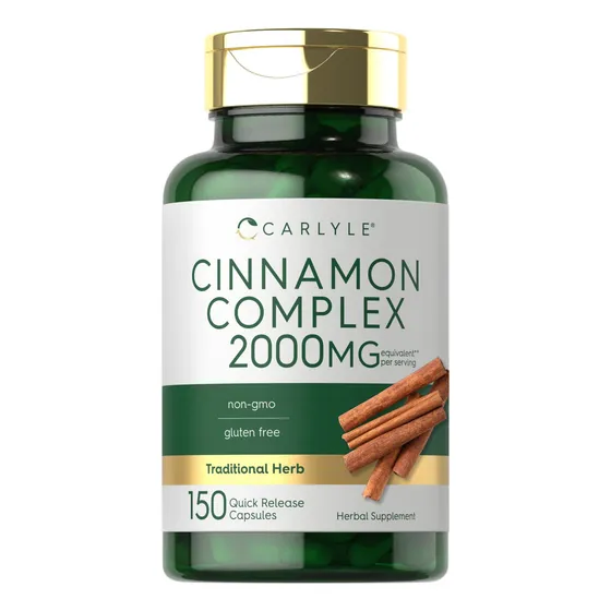 Suplemento Carlyle Ceylon Cinnamon Complex 150 Cápsulas