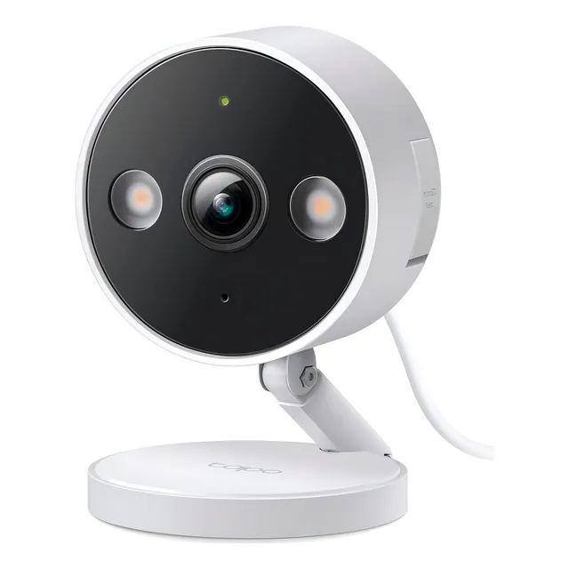 Tp-link Tapo C120 Cámara De Seguridad Wifi Smart 2k+ 4MP Qhd Visión Nocturna Color blanco