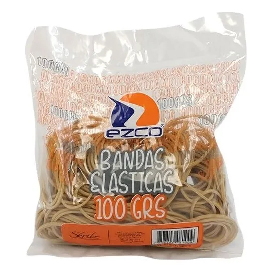 Bandas Elasticas 100gr Ezco Banditas En Bolsa