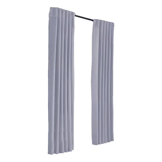 Cortina Blackout 2 Paños 1,40 X 2,10 Lista P/ Colgar Oferta
