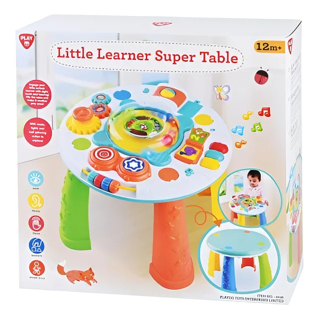 Mesa De Actividades Con Sonidos De Playgo  Juguete