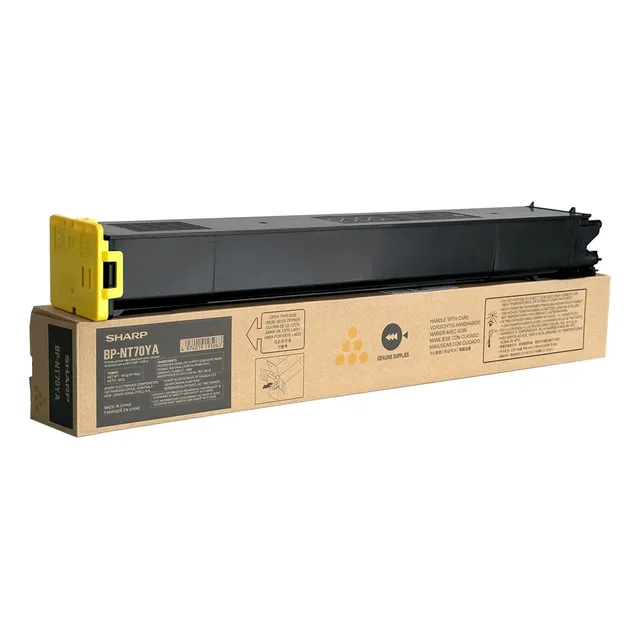 Sharp Toner Amarillo Bpnt70ya / Bp50c26 Bp50c31 36 45 55 65