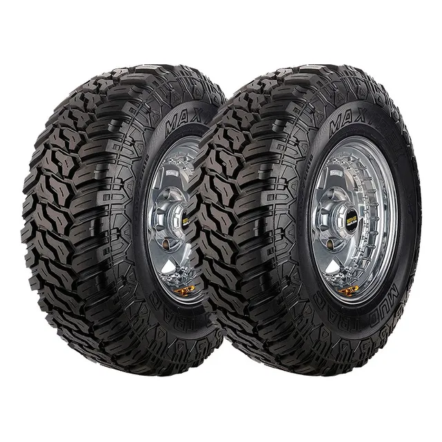 Paquete De 2 Llantas 235/75r15 Lt Maxtrek Mud Trac 104q