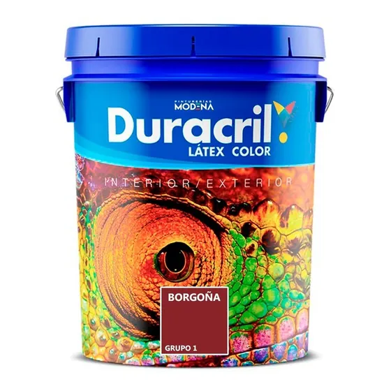 Pintura Látex Interior Exterior Color Duracril 20lts G1