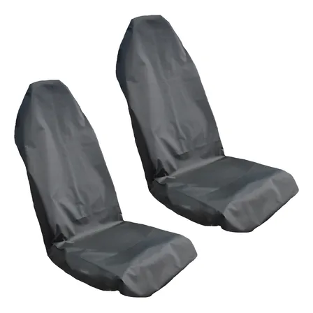 Kit 2 Capas Impermeável Protetora Banco Carro Mecânico Preto