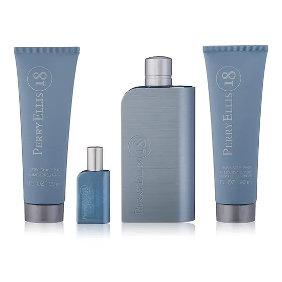 Perfume Estuche Perry Ellis 18 For Men