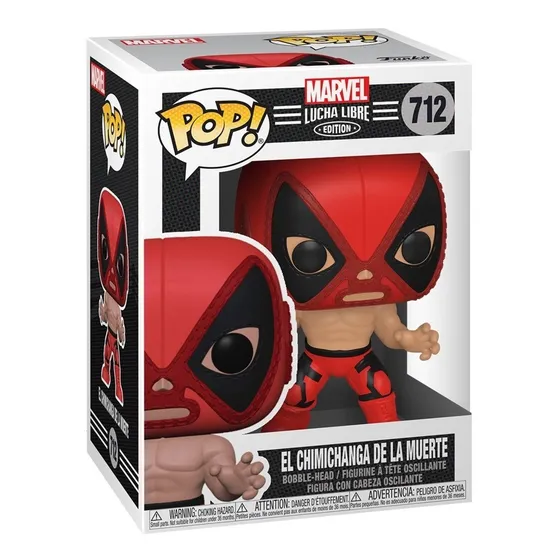 Funko Pop Marvel Deadpool Luchador