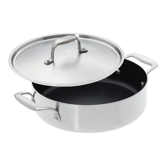 American Kitchen Cacerola Cubierta Antiadherente 10