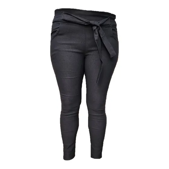 Pantalon Vestir Mujer Bengalina Elastizado Talles Especiales