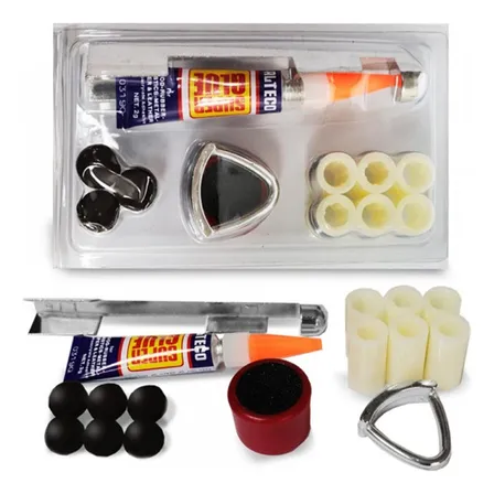 Kit De Herramientas De Reparación De Punta De Taco De Billar