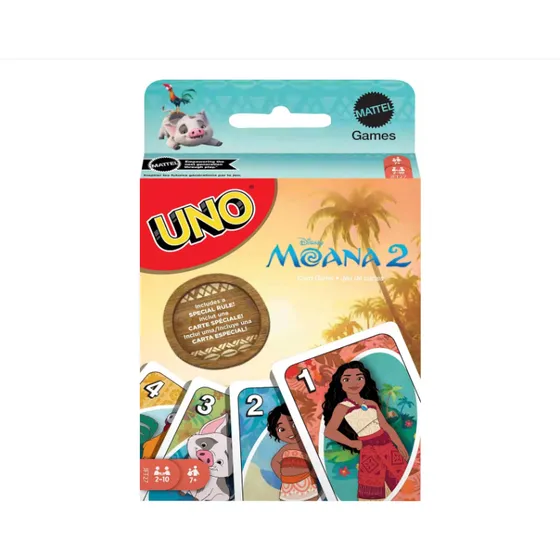 Uno Moana Juego De Cartas Disney