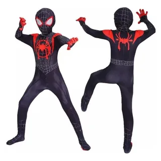 Fantasia Miles Morales Aranhaverso Homem Aranha Infantil Fantasia Miles Morales Aranhaverso Homem Aranha Infantil