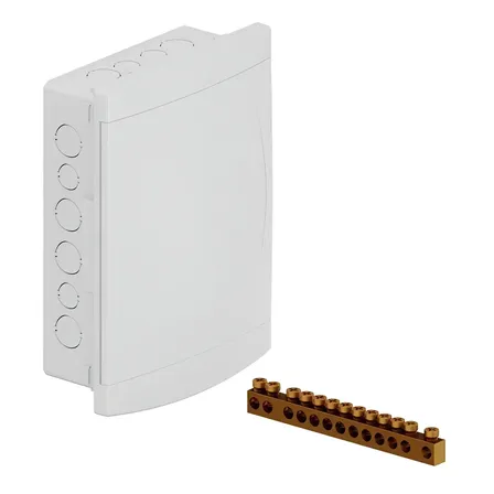 Quadro Distribuição 18/24 Disjuntores Com Barramento Tigre