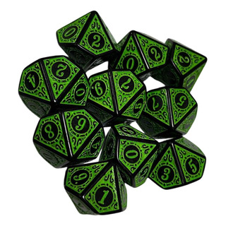 10x Juego De Dados Poliédricos Juego De Dados Bar Juguetes 10x Juego De Dados Poliédricos Juego De Dados Bar Juguetes