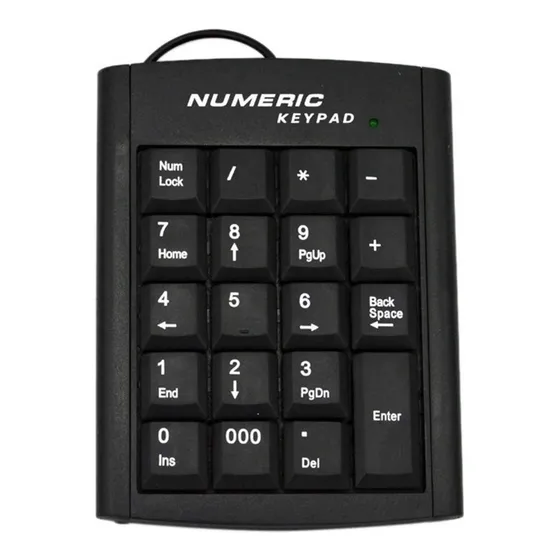 Teclado Numero Keypad Ubs 2.0