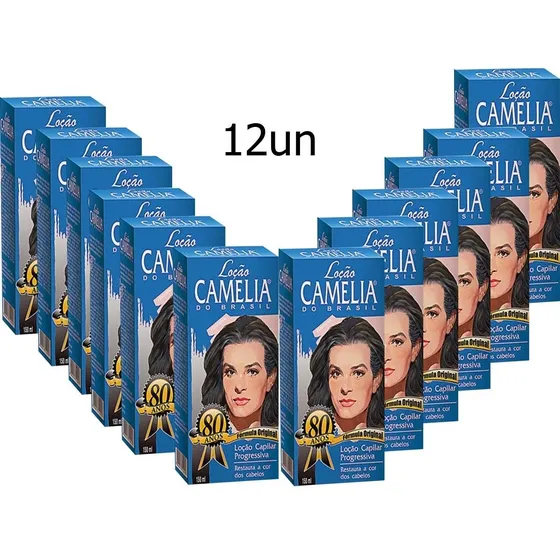 Kit 12un Loção Camelia Do Brasil 150ml Feminina