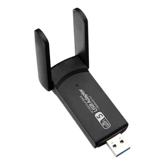 Adaptador Wifi 5ghz Usb 3.0 Dual 5g 1300mbps Bluetooth 4.2