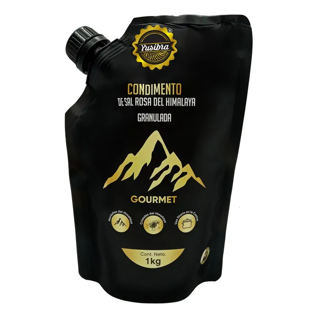 Sal rosa Himalaya natural original granulada 1kg Yusibra