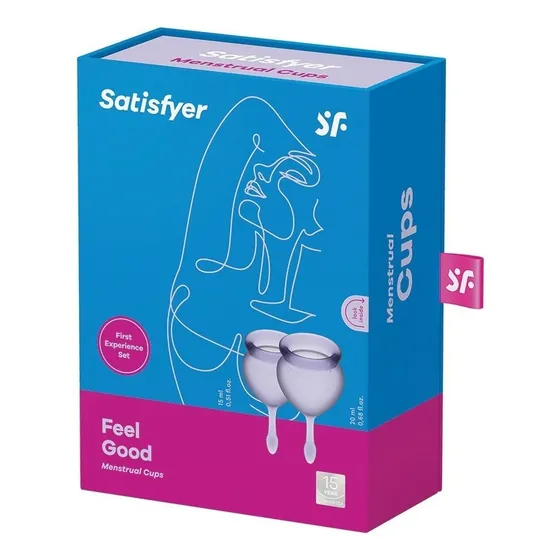 Copa Menstrual Satisfyer Feel Good (2 Pack) 15ml Y 20ml