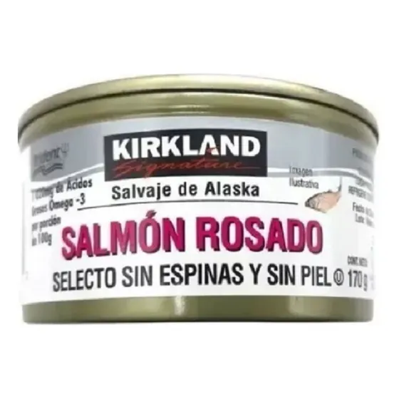 Salmon Rosado Kirkland Signature En Lata