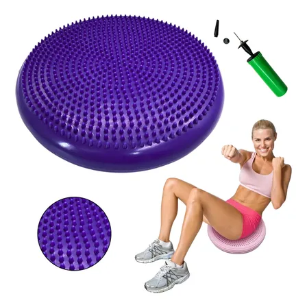 Disco De Balance  Equilibrio Mini Bosu Erizo Yoga