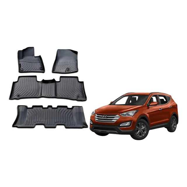 Moqueta Termoformada Hyundai Santa Fe Xl 2013-18 3 Filas