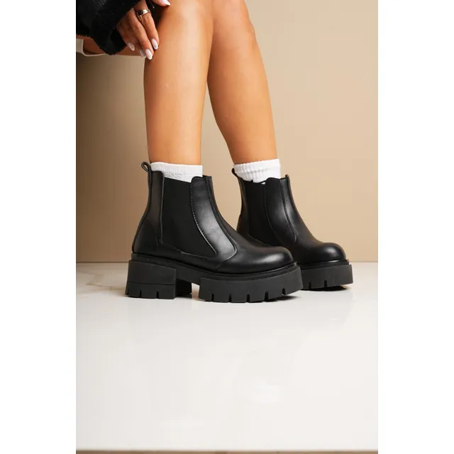 Bota Borcego Mujer Elastizado Caña Baja Hugo Full