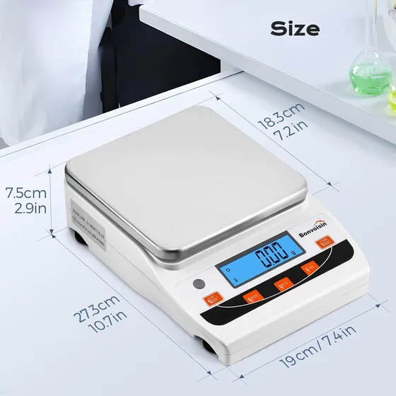 Balanza Digital Peso Laboratorio 3000g X 0.01g Presicion Usb