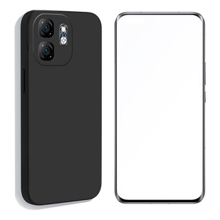 Capa Para Infinix Hot 50i Smart 9 Casca Suave E Macia+mica Capa Para Infinix Hot 50i Smart 9 Casca Suave E Macia+mica