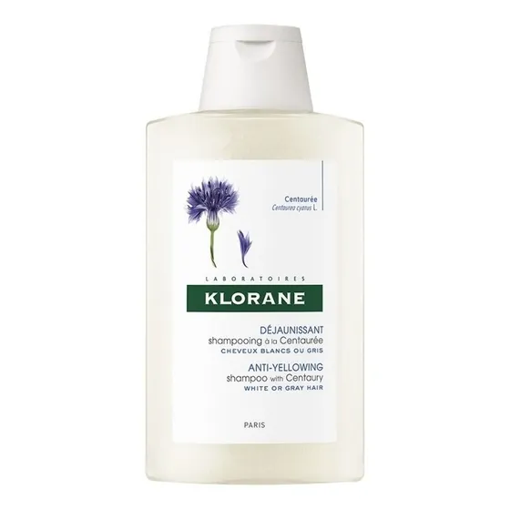 Klorane Shampoo Centauree (reflejos Canosos)  X 400 Ml.