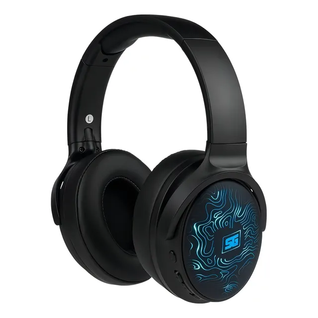 Vorago Audífonos Micrófono Start The Game Hpb-401-led Bluet Color Negro Luz Rgb