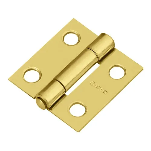 Bisagra Hermex-truper Acero Latonado 1 X 7/8 Caja 10 Uni