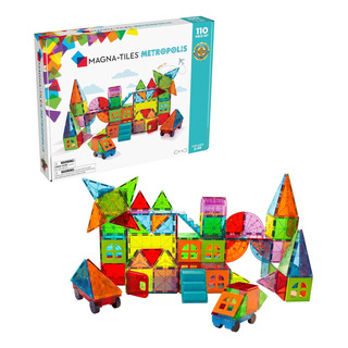 Juego De Construccion Magnetico Magna-tiles Metropolis X110 Juego De Construccion Magnetico Magna-tiles Metropolis X110