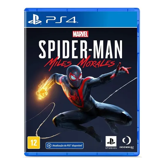 Marvel's Spider-man Miles Morales Ps4 Físico Novo Português