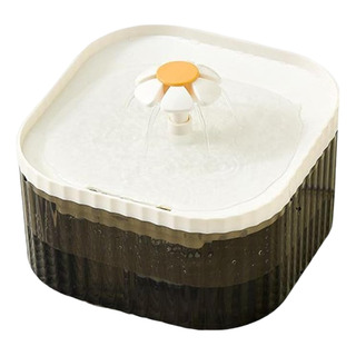 Fuente Dispenser Bebedero Agua Mascota Usb Con Filtro Flor Fuente Dispenser Bebedero Agua Mascota Usb Con Filtro Flor