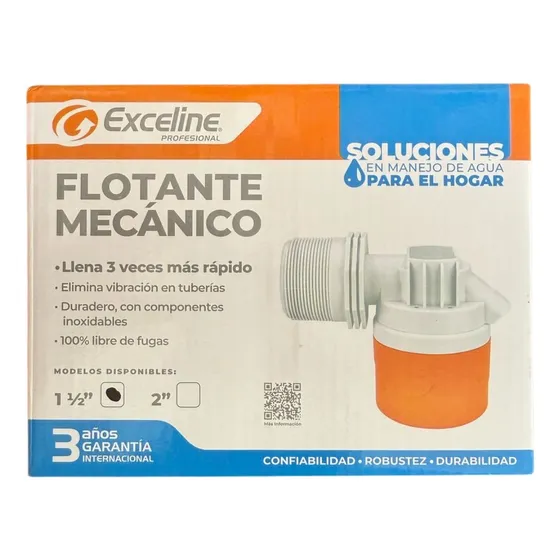 Exceline Flotante Plástico De 11/2 Pulgadas