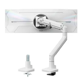 Suporte Braço Monitor Montek 17-57 Polegadas Branco