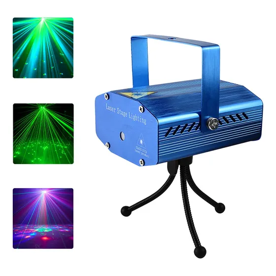 Mini Proyector Luces Navidad Láser Decoración Navideña