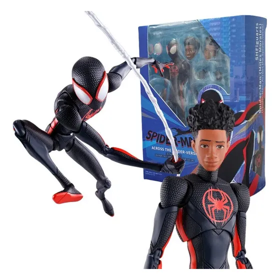 Spider-man Across Spider-verse S.h.figuarts Miles Molares
