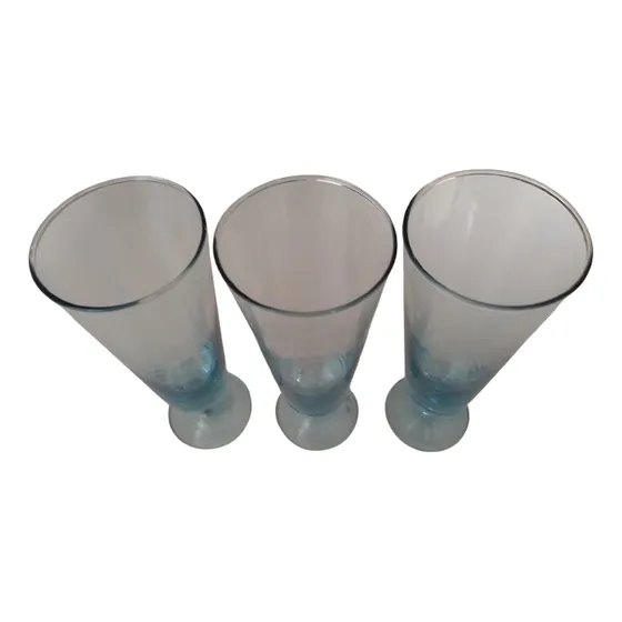 Copas Tipo Champagne Larga 250 Cc Pack De 3