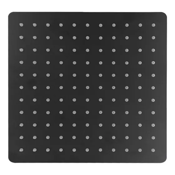 Cabezal De Ducha Negro Vittoria, Cd30n Acero Inoxidable 