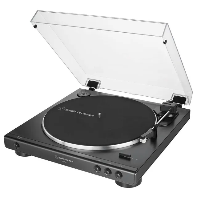 Bandeja para DJ Audio-Technica AT-LP60X-BK color negro 110V