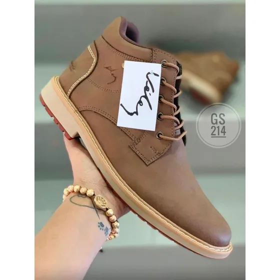 Zapato Tipo Bota Para Caballero Velez-22  Moda Colombiana 