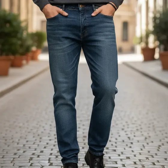 Pantalón De Jeans Hombre Stone Premium Tsumeb Jeans