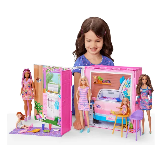 Barbie Casa De Muñecas Glam Con Muñeca Color Multicolor